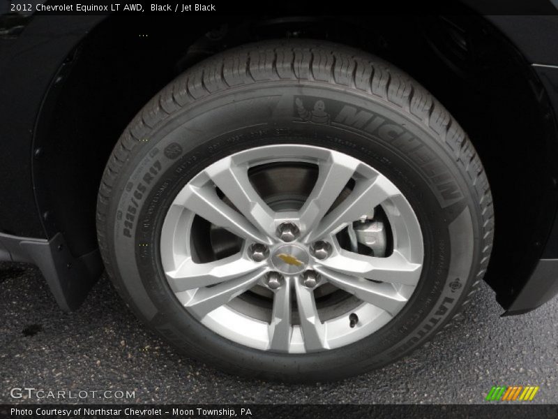 Black / Jet Black 2012 Chevrolet Equinox LT AWD