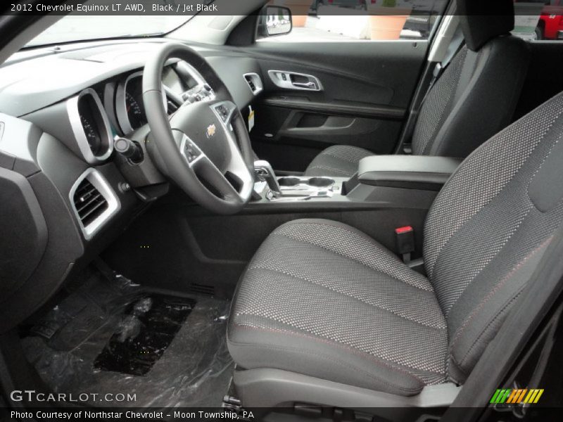 Black / Jet Black 2012 Chevrolet Equinox LT AWD