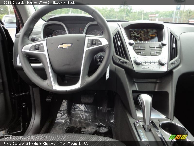 Black / Jet Black 2012 Chevrolet Equinox LT AWD