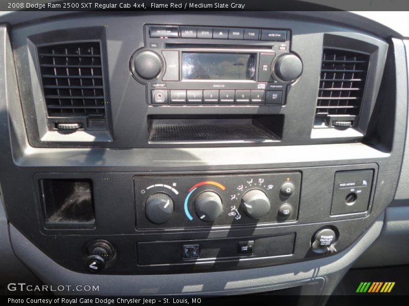 Controls of 2008 Ram 2500 SXT Regular Cab 4x4