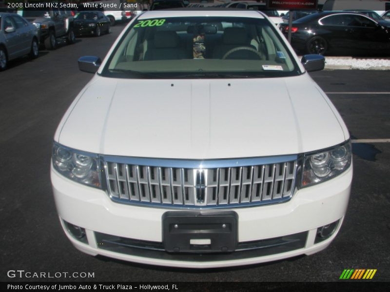 White Suede / Sand 2008 Lincoln MKZ Sedan