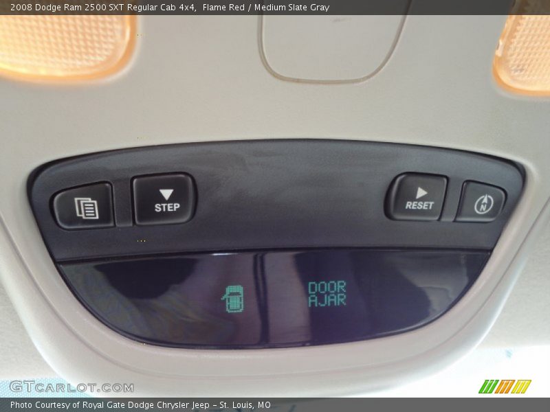 Flame Red / Medium Slate Gray 2008 Dodge Ram 2500 SXT Regular Cab 4x4