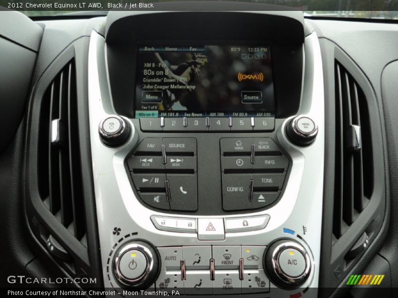 Black / Jet Black 2012 Chevrolet Equinox LT AWD