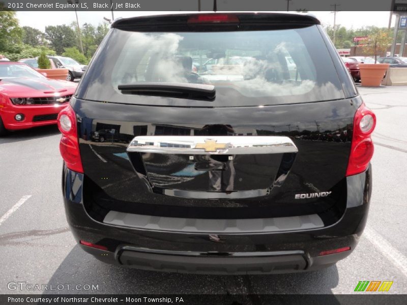 Black / Jet Black 2012 Chevrolet Equinox LS