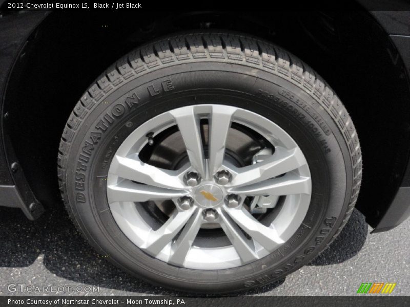 Black / Jet Black 2012 Chevrolet Equinox LS