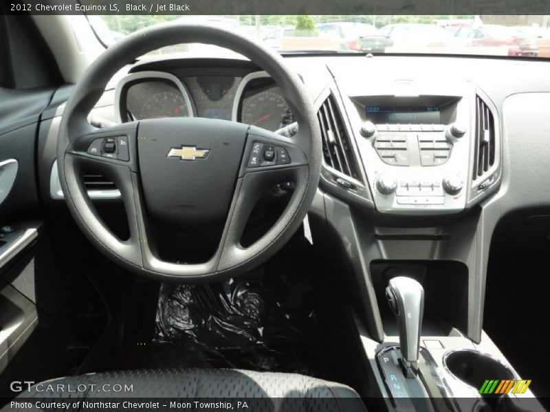 Black / Jet Black 2012 Chevrolet Equinox LS