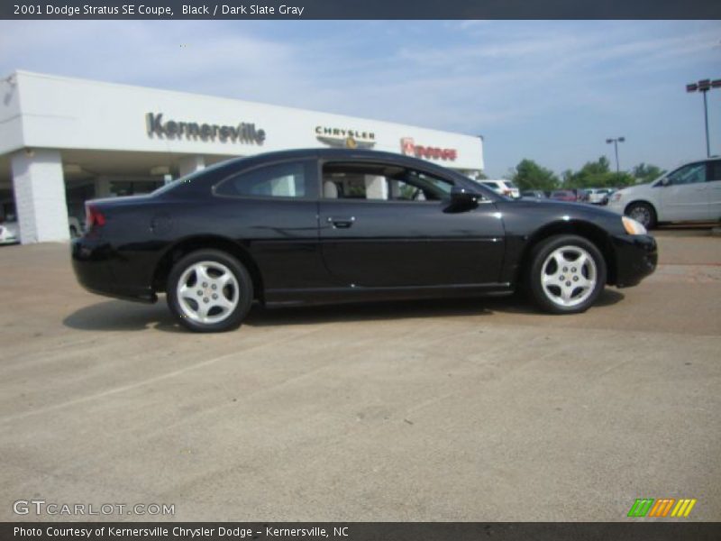 Black / Dark Slate Gray 2001 Dodge Stratus SE Coupe