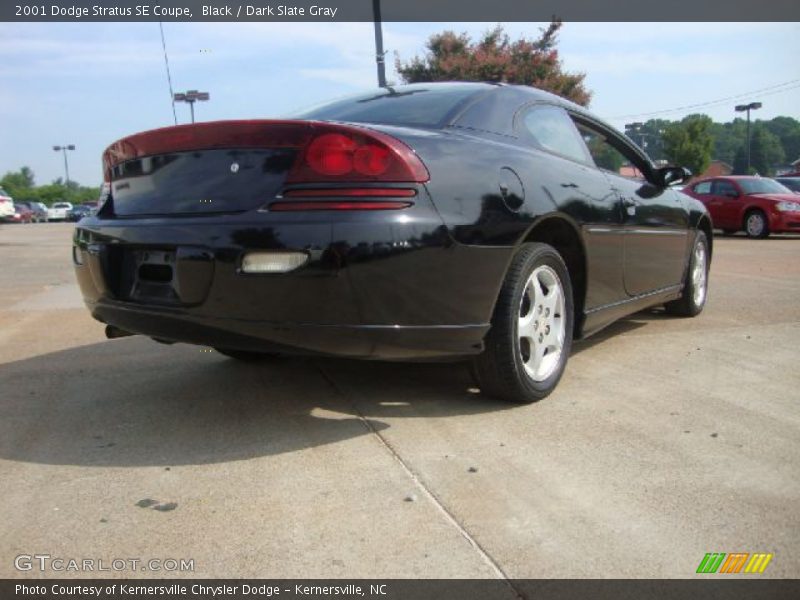 Black / Dark Slate Gray 2001 Dodge Stratus SE Coupe