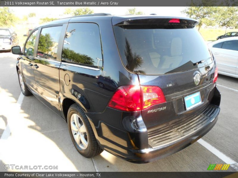 Tanzanite Blue Metallic / Aero Gray 2011 Volkswagen Routan SE