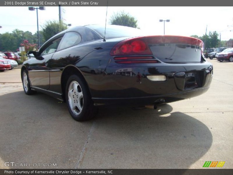 Black / Dark Slate Gray 2001 Dodge Stratus SE Coupe