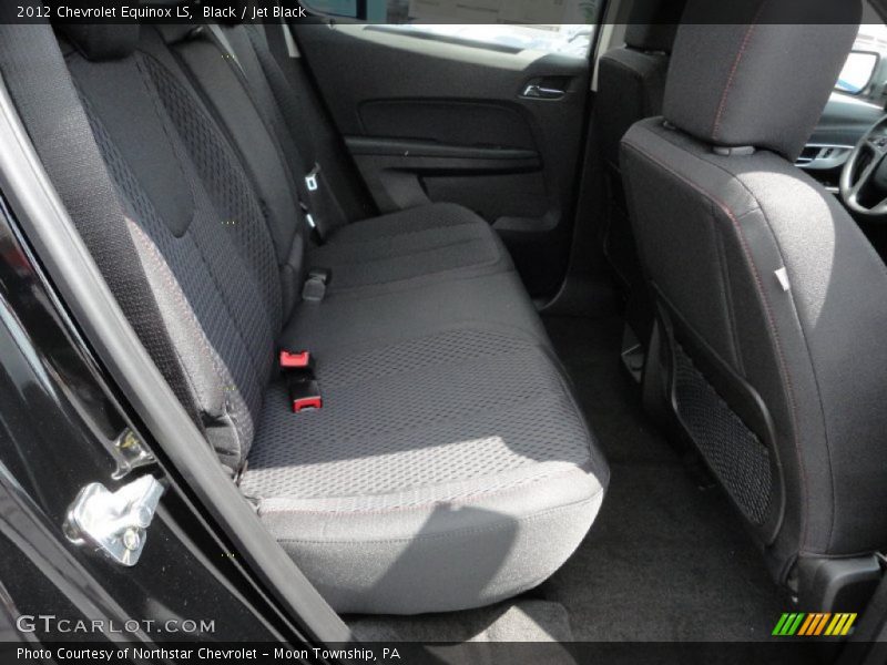 Black / Jet Black 2012 Chevrolet Equinox LS
