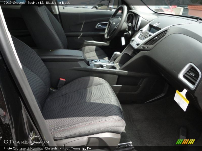 Black / Jet Black 2012 Chevrolet Equinox LS