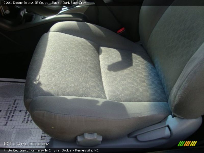 Black / Dark Slate Gray 2001 Dodge Stratus SE Coupe