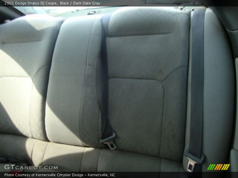 Black / Dark Slate Gray 2001 Dodge Stratus SE Coupe