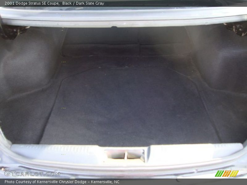 Black / Dark Slate Gray 2001 Dodge Stratus SE Coupe