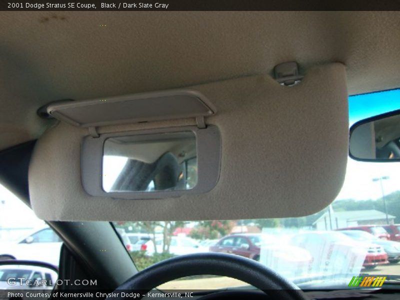 Black / Dark Slate Gray 2001 Dodge Stratus SE Coupe