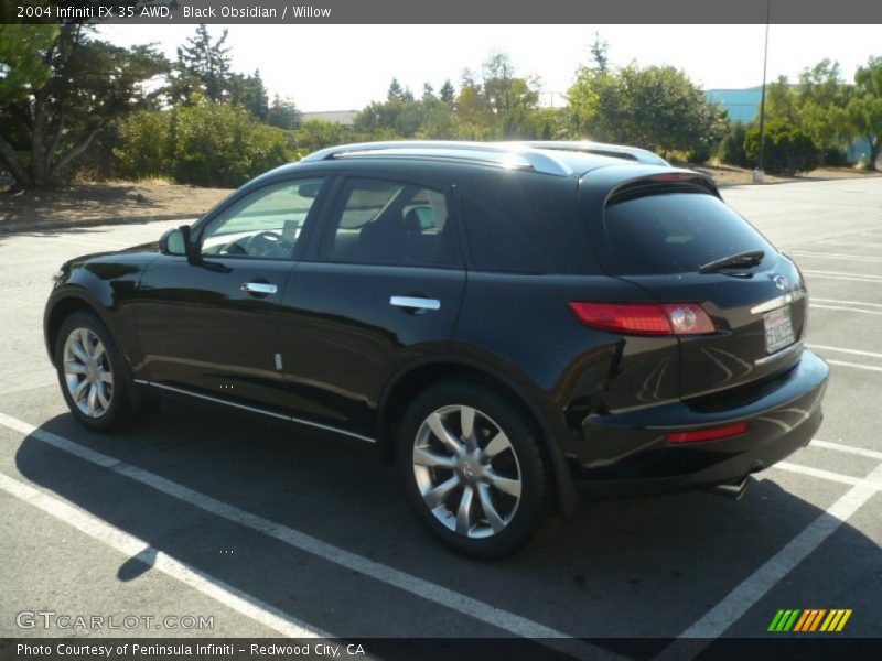 Black Obsidian / Willow 2004 Infiniti FX 35 AWD