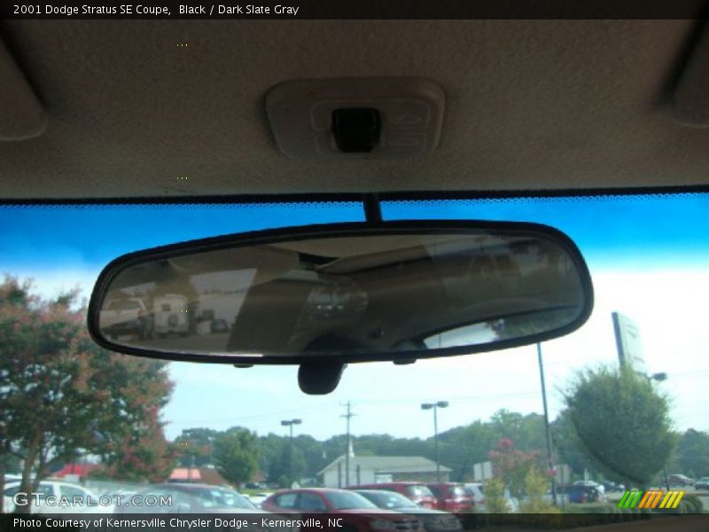 Black / Dark Slate Gray 2001 Dodge Stratus SE Coupe