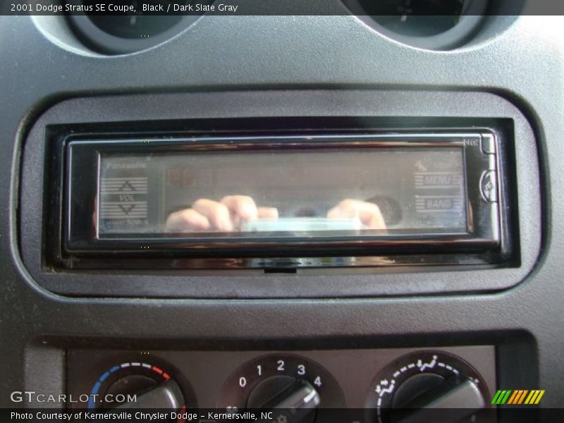 Black / Dark Slate Gray 2001 Dodge Stratus SE Coupe