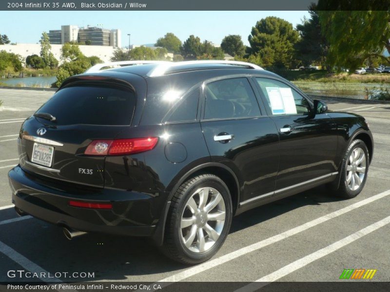 Black Obsidian / Willow 2004 Infiniti FX 35 AWD