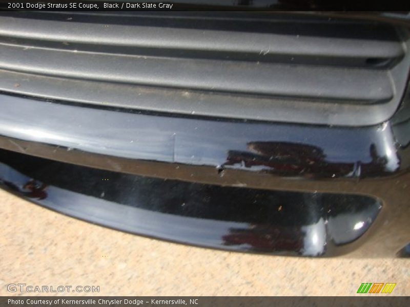 Black / Dark Slate Gray 2001 Dodge Stratus SE Coupe