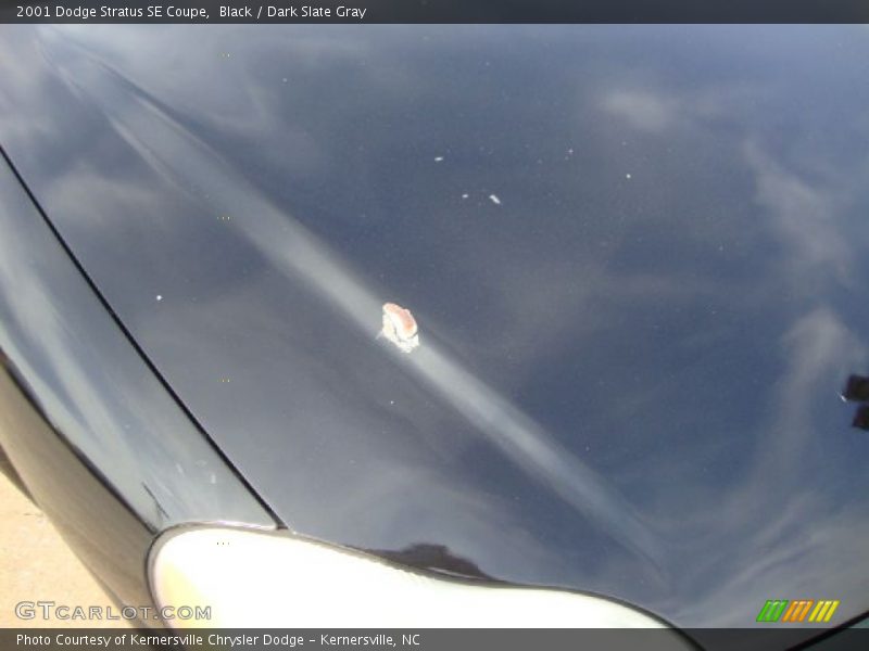 Black / Dark Slate Gray 2001 Dodge Stratus SE Coupe