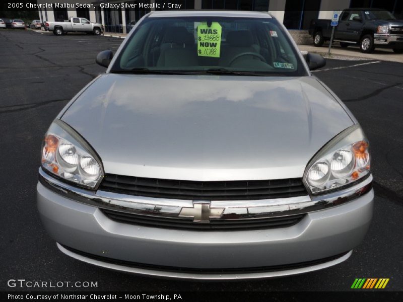 Galaxy Silver Metallic / Gray 2005 Chevrolet Malibu Sedan