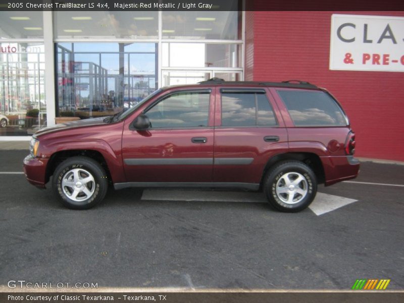 Majestic Red Metallic / Light Gray 2005 Chevrolet TrailBlazer LS 4x4