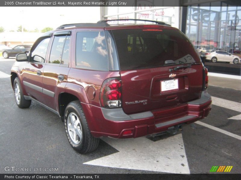 Majestic Red Metallic / Light Gray 2005 Chevrolet TrailBlazer LS 4x4