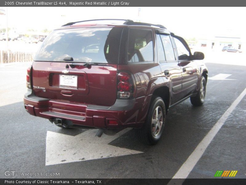 Majestic Red Metallic / Light Gray 2005 Chevrolet TrailBlazer LS 4x4