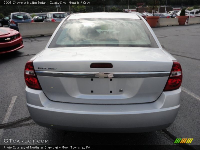 Galaxy Silver Metallic / Gray 2005 Chevrolet Malibu Sedan