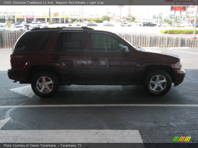 Majestic Red Metallic / Light Gray 2005 Chevrolet TrailBlazer LS 4x4