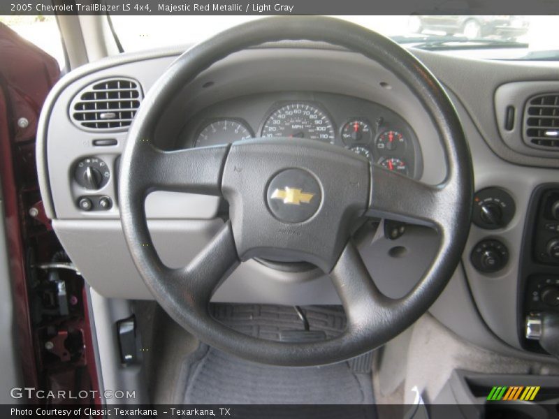 Majestic Red Metallic / Light Gray 2005 Chevrolet TrailBlazer LS 4x4