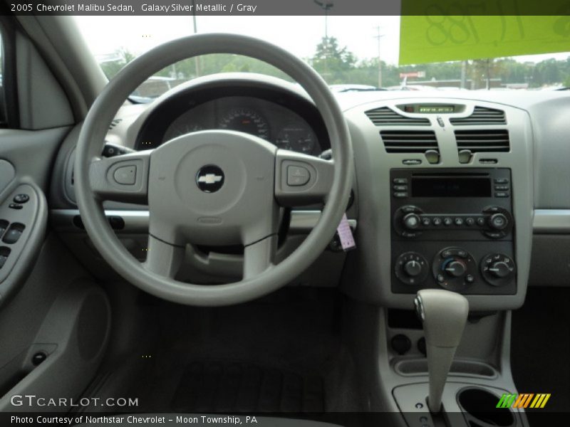 Galaxy Silver Metallic / Gray 2005 Chevrolet Malibu Sedan