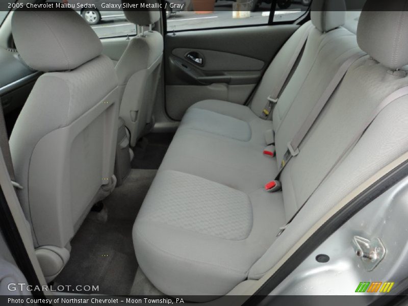 Galaxy Silver Metallic / Gray 2005 Chevrolet Malibu Sedan