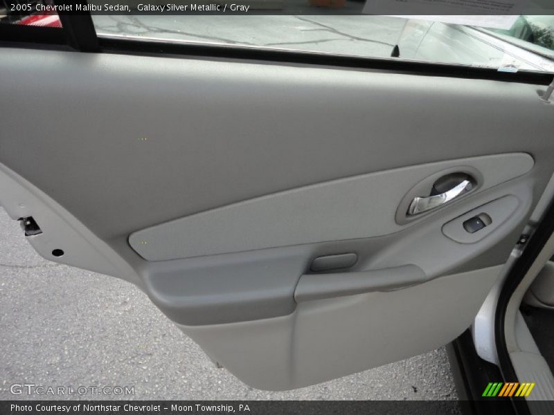 Galaxy Silver Metallic / Gray 2005 Chevrolet Malibu Sedan