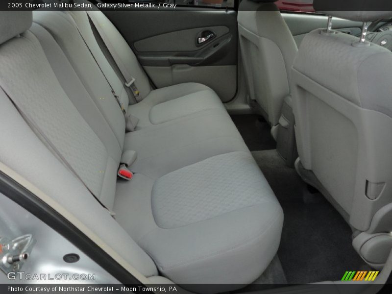 Galaxy Silver Metallic / Gray 2005 Chevrolet Malibu Sedan