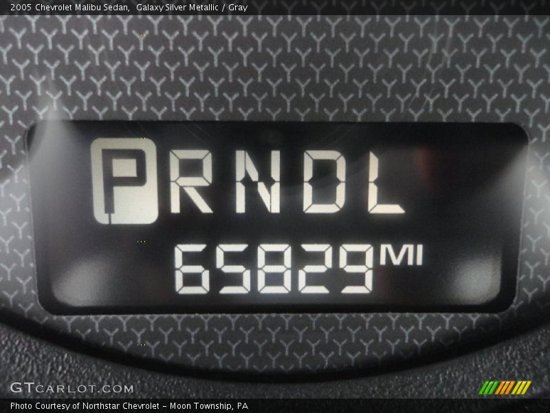 Galaxy Silver Metallic / Gray 2005 Chevrolet Malibu Sedan