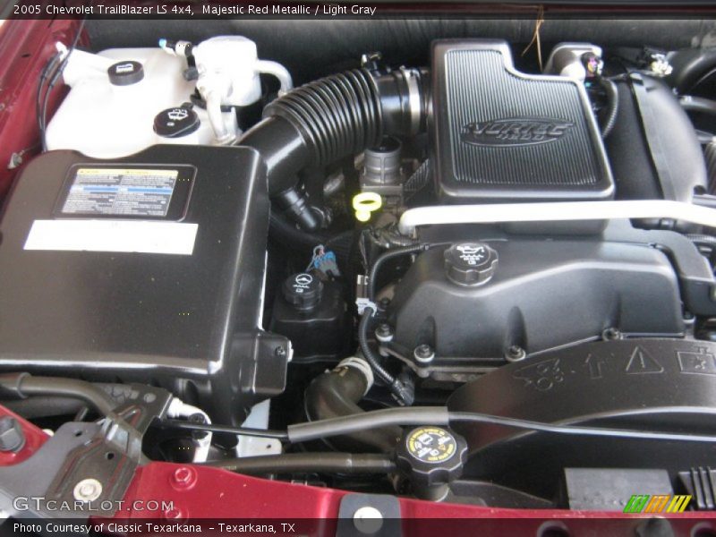 Majestic Red Metallic / Light Gray 2005 Chevrolet TrailBlazer LS 4x4