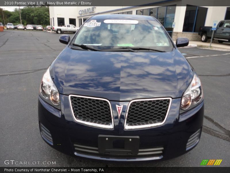 Navy Blue Metallic / Ebony 2010 Pontiac Vibe 1.8L