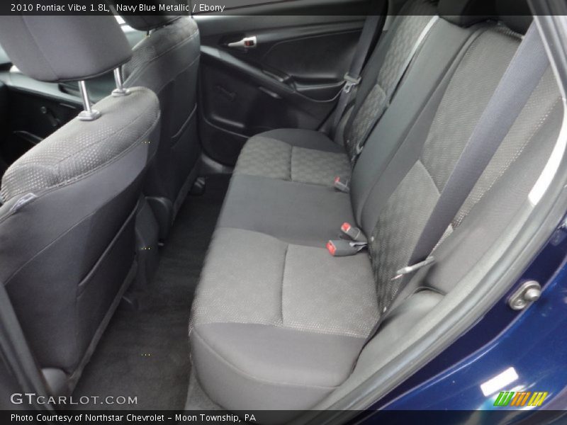  2010 Vibe 1.8L Ebony Interior