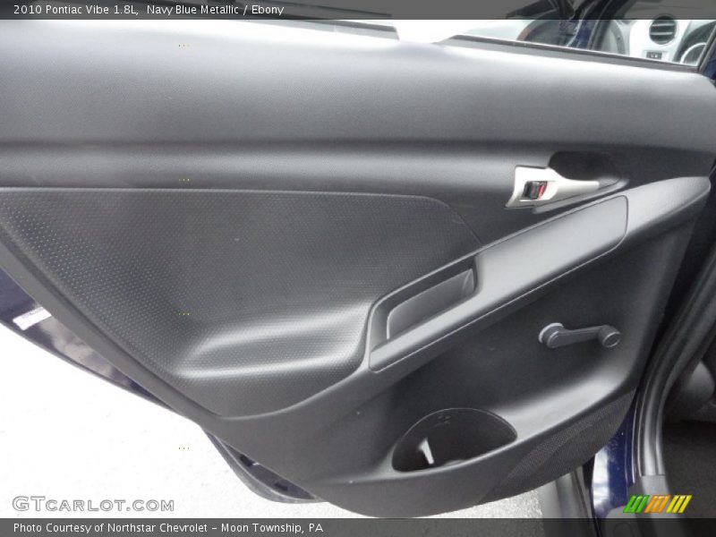 Navy Blue Metallic / Ebony 2010 Pontiac Vibe 1.8L