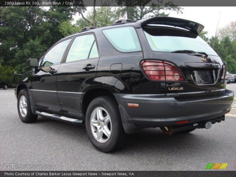 Black Onyx / Gray 2000 Lexus RX 300