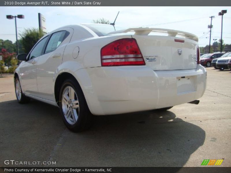 Stone White / Dark Slate Gray 2010 Dodge Avenger R/T