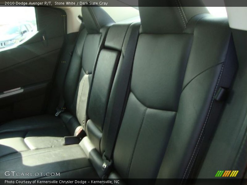 Stone White / Dark Slate Gray 2010 Dodge Avenger R/T