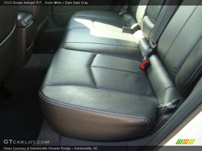 Stone White / Dark Slate Gray 2010 Dodge Avenger R/T