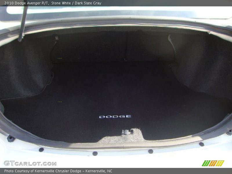 Stone White / Dark Slate Gray 2010 Dodge Avenger R/T