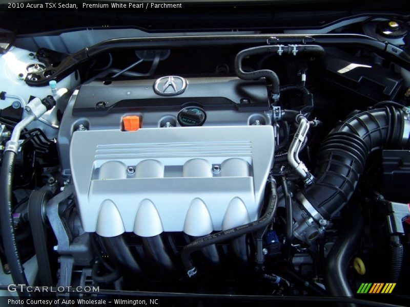 Premium White Pearl / Parchment 2010 Acura TSX Sedan