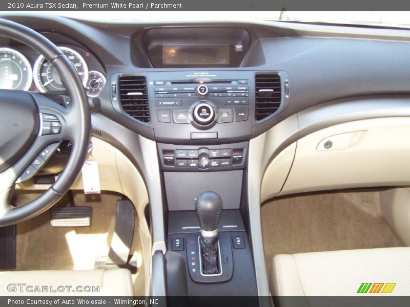 Premium White Pearl / Parchment 2010 Acura TSX Sedan