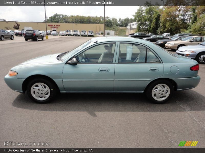  1999 Escort SE Sedan Aquamarine Frost Metallic